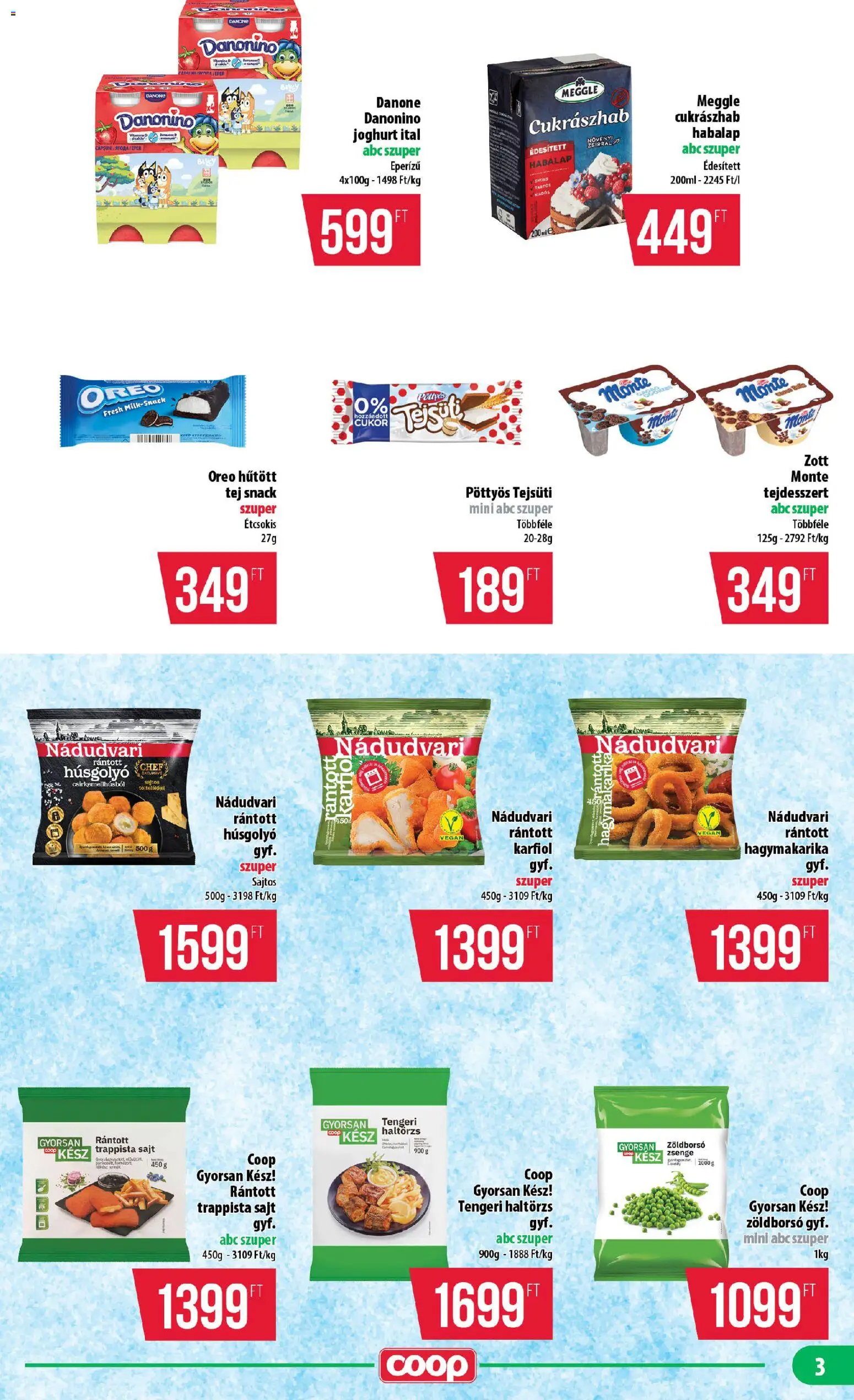 COOP akciós ujság - amely érvényes a következő dátumtól: 19.02.2026 | Oldal: 3