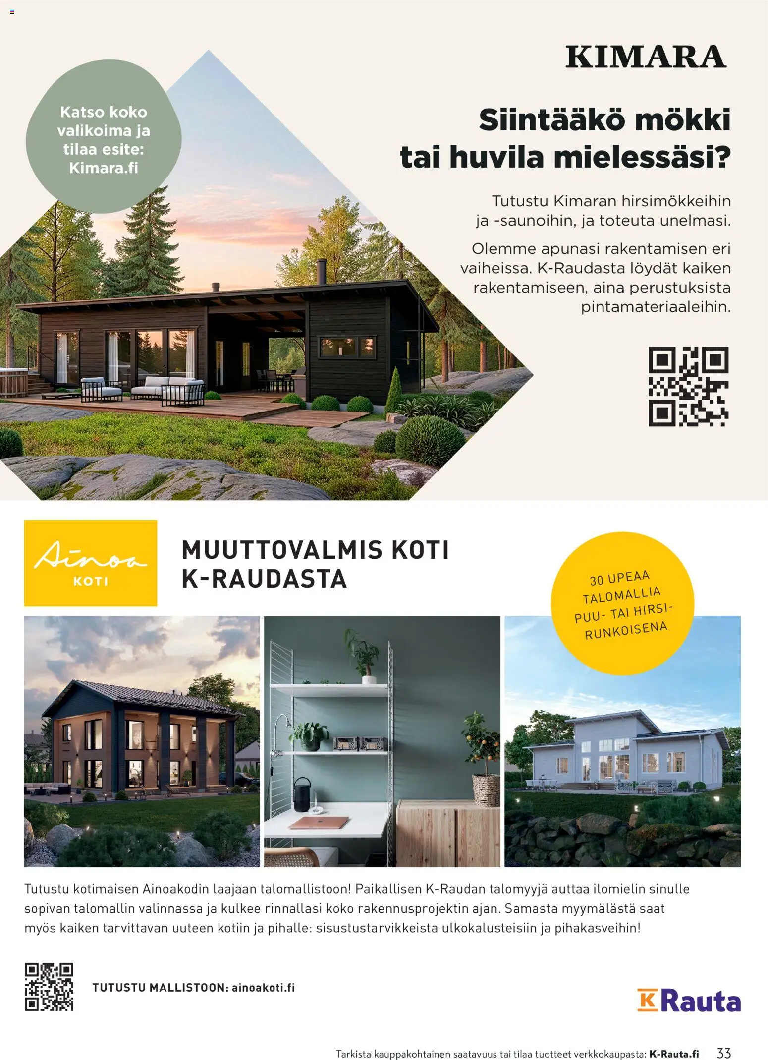 K-Rauta tarjoukset – voimassa 04.03.2026 alkaen | Sivu: 33