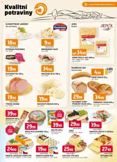 Trefa leták od 18.06.2025 | Strana: 5 | Produkty: Swiss cheese, Gouda, Těsto na pizzu, Rohlík