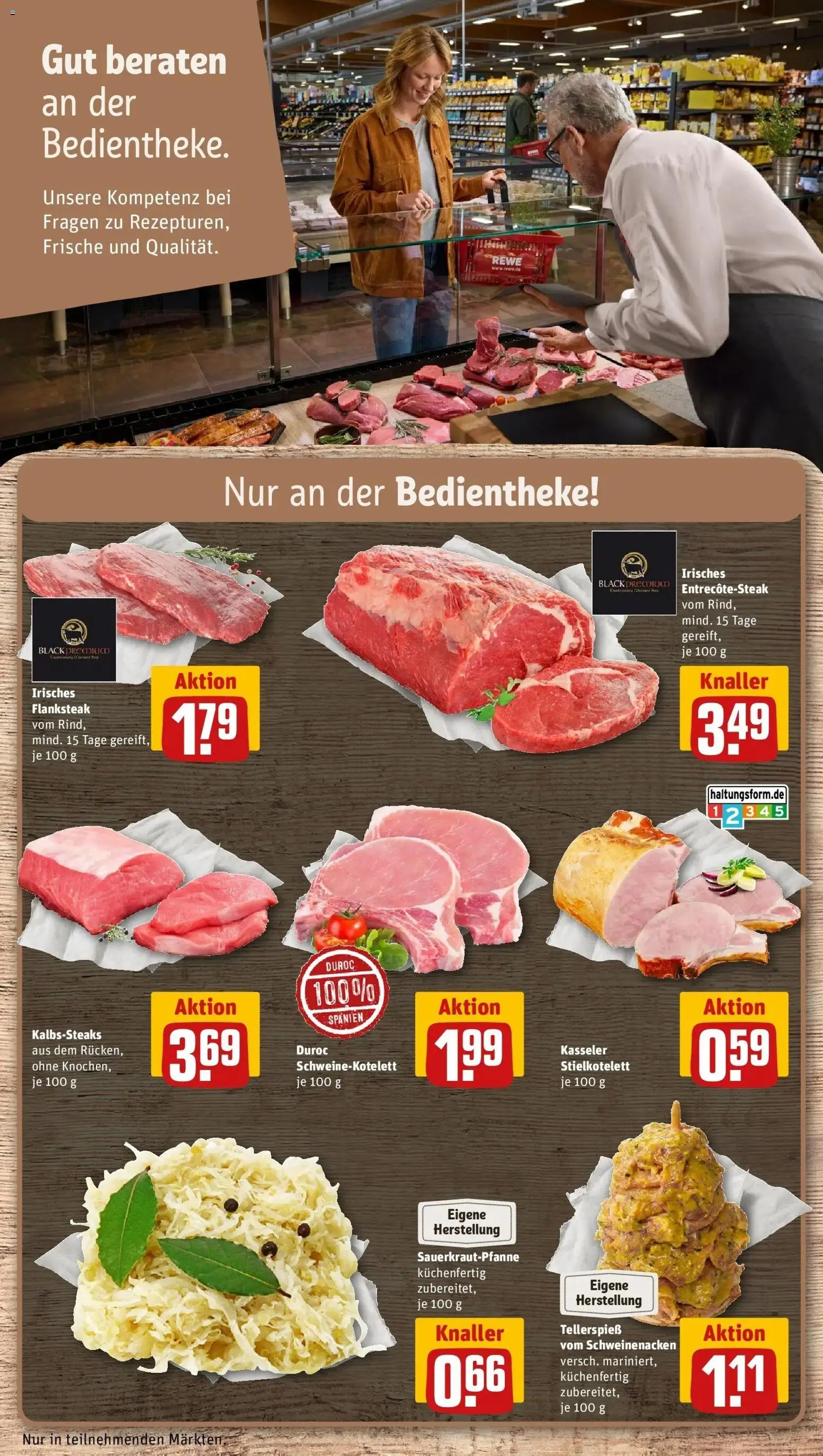 Rewe Prospekt Neuenhagen	 – gültig ab 09.03.2026 | Seite: 10 | Produkte: Schweinenacken, Steak
