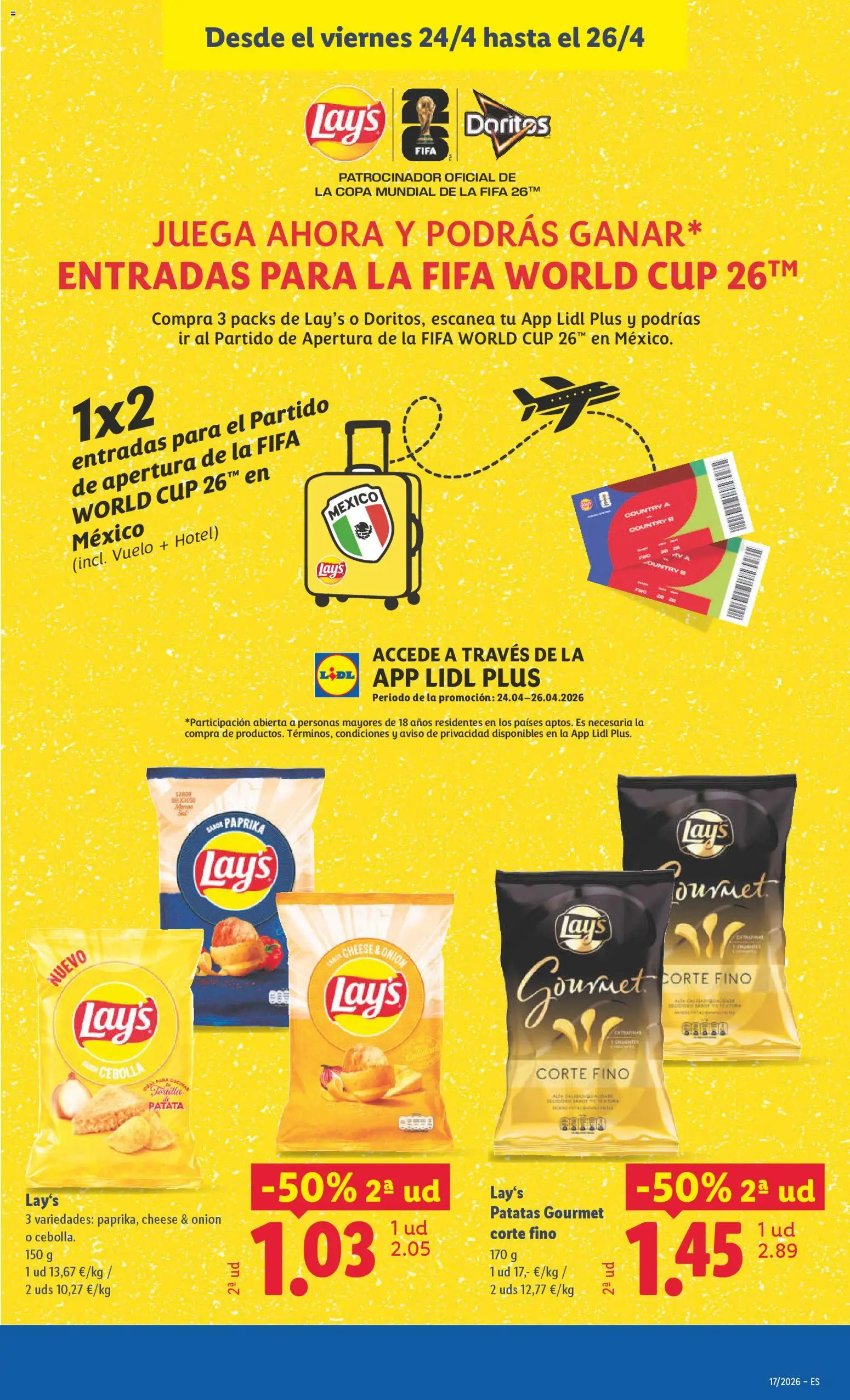 Lidl folleto │ válido desde el 20.04.2026 | Página: 39 | Productos: Παγωμένο τσάι, Juega