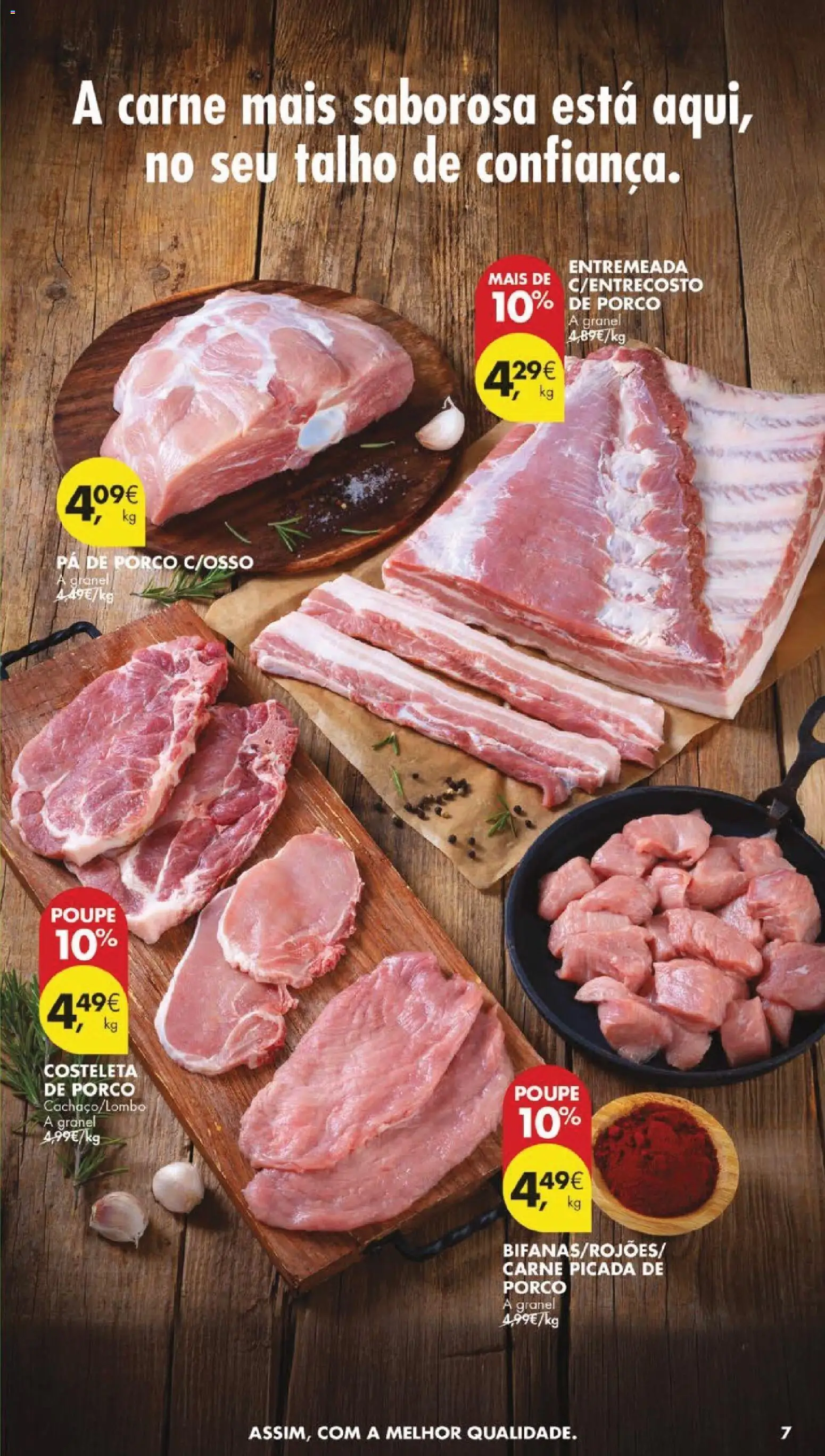 Pingo Doce folheto │ válido de 24.02.2026 | Página: 7 | Produtos: Carne picada, Carne, Pá