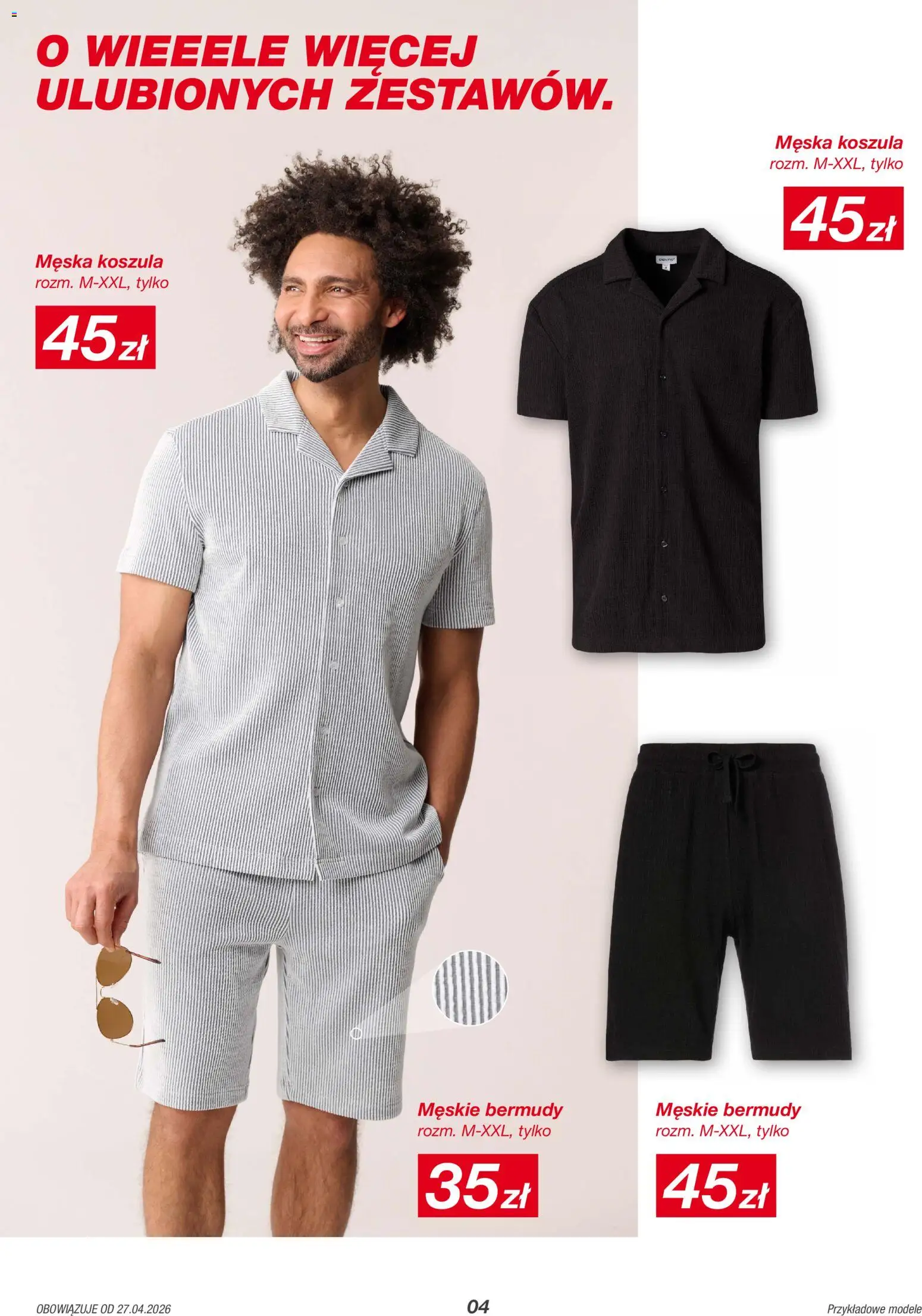 Kik gazetka od 27.04.2026 | Strona: 4 | Produkty: Koszula