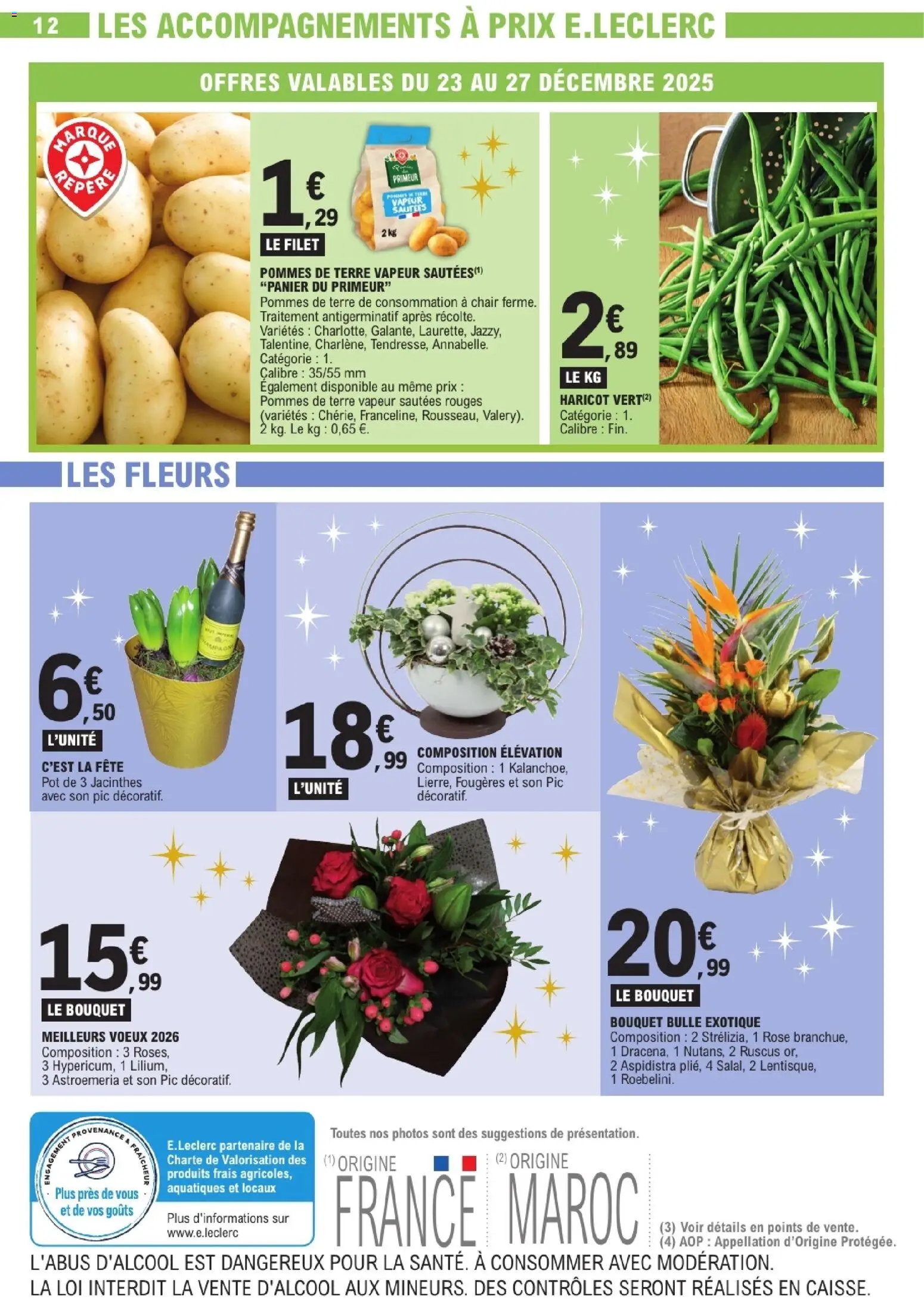{H1} | Page: 12 | Produits: Panier, Pommes, Pommes de terre