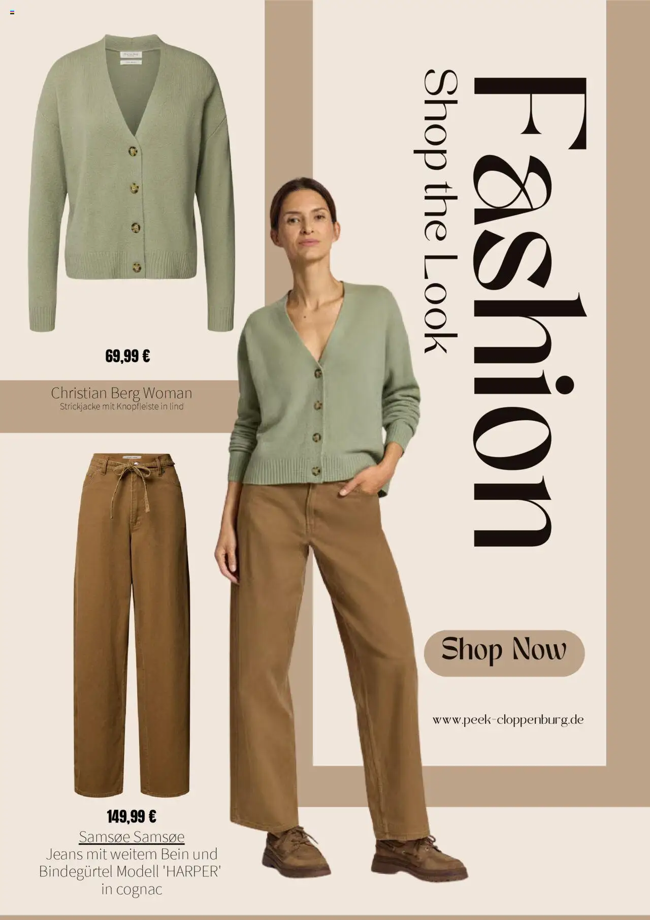 Peek & Cloppenburg Prospekt 	 – gültig ab 08.10.2025 | Seite: 10 | Produkte: Strickjacke, Jeans