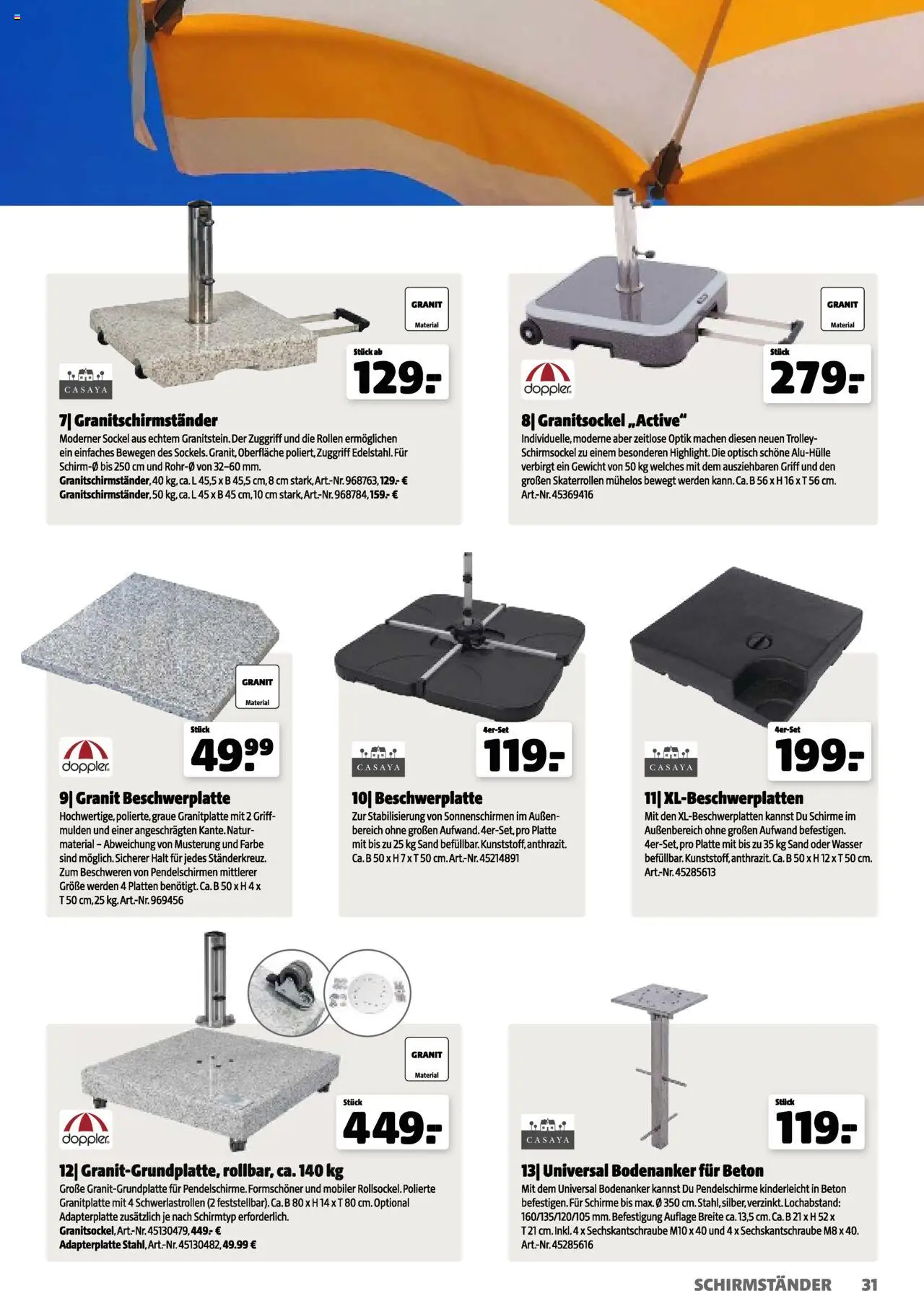 Hagebau Gartenkatalog 2025 gültig ab 05.03.2025 | Seite: 31 | Produkte: Wasser