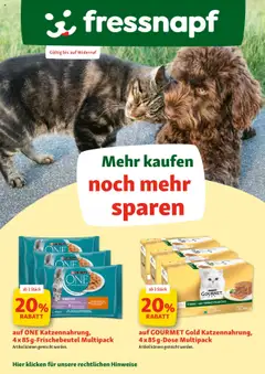 Vorschau von dem Prospekt - Fressnapf Aktionen ab 12.08.2025