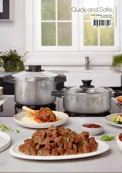 04.09.2025 tarihinden itibaren geçerli olan Karaca kataloğu önizlemesi | Sayfa: 79 | Ürünler: Tencere seti