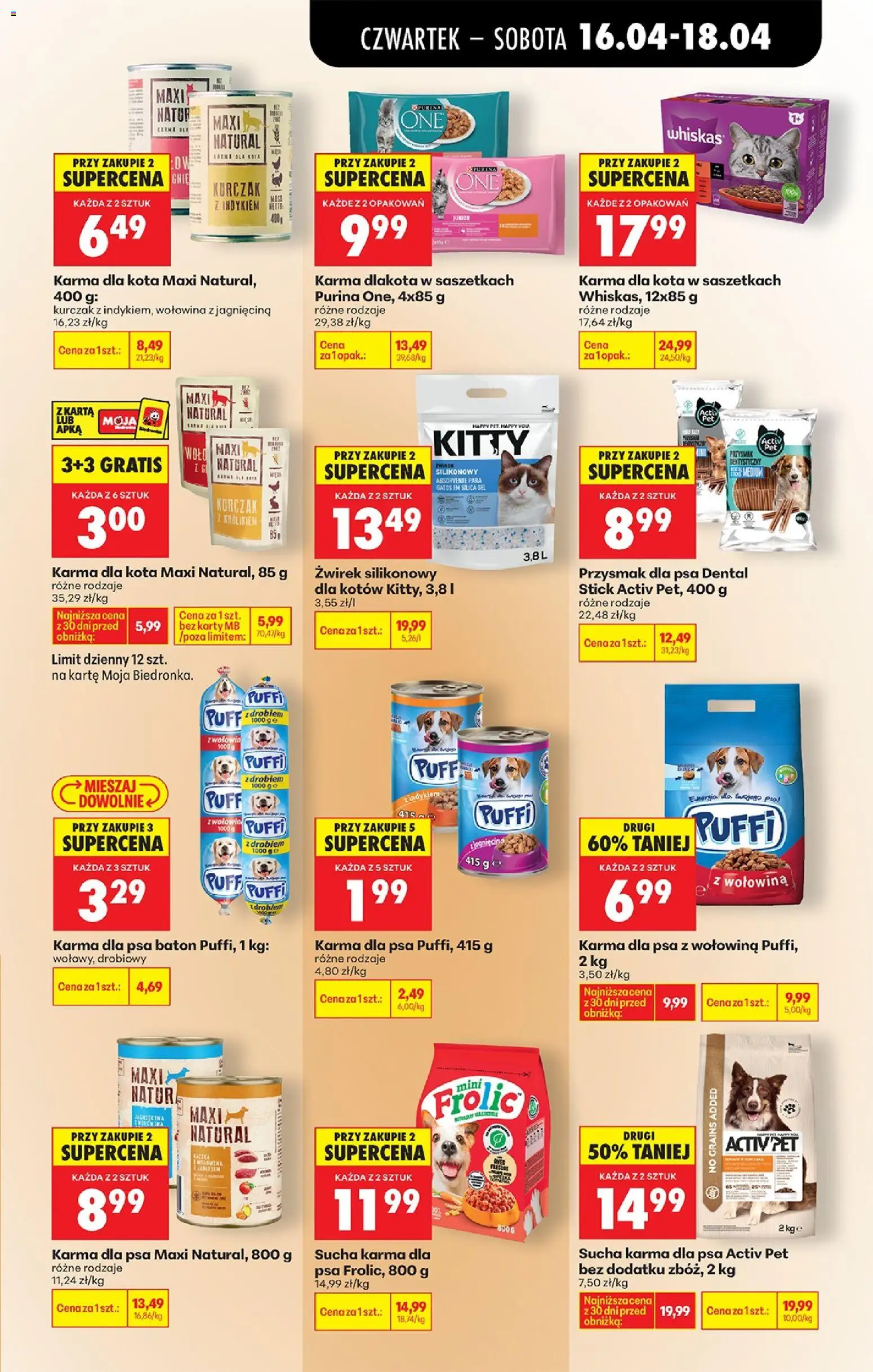 Biedronka gazetka od czwartku od 16.04.2026 | Strona: 85 | Produkty: Brzoskwinia, Herbata, Truskawki, Woda