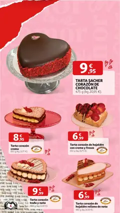 Vista previa Alcampo - San Valentín válido desde el 02.02.2026 | Página: 7 | Productos: Chocolate, Fresas, Crema