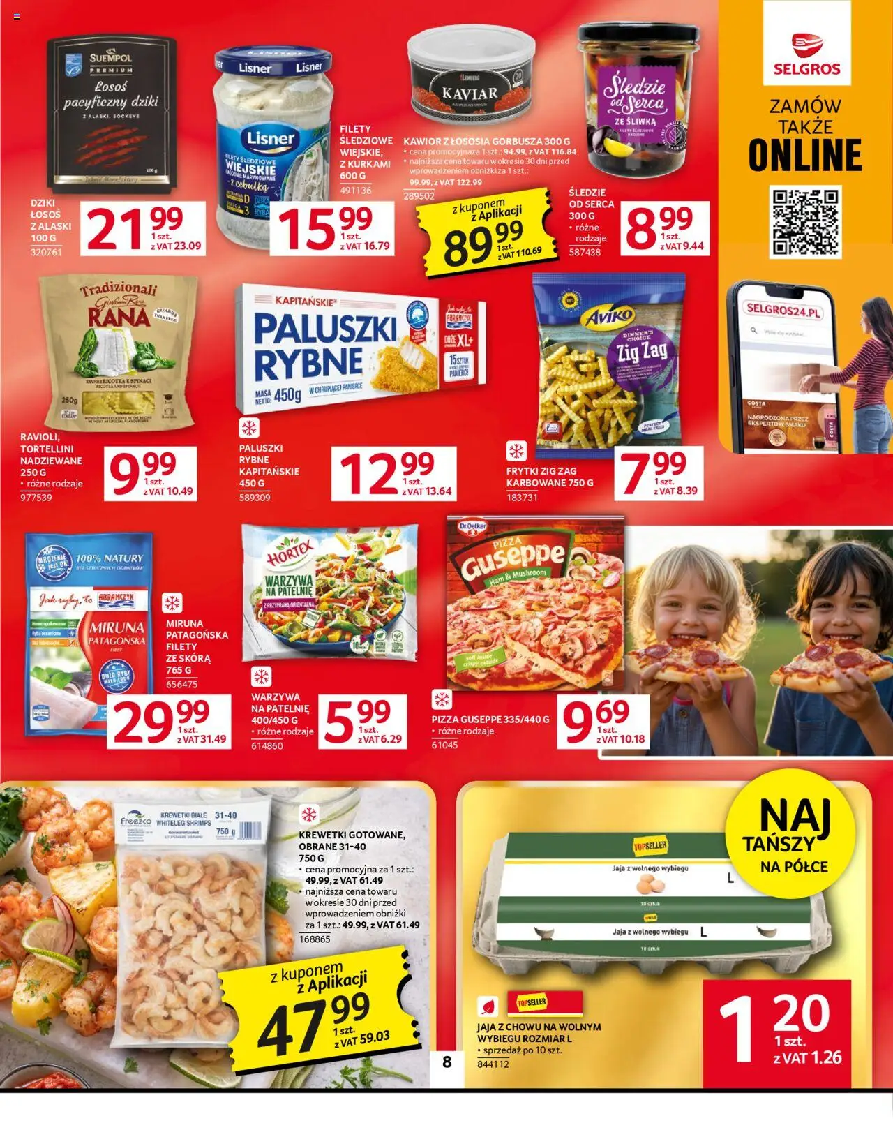 Selgros cash&carry Gazetka od 11.09.2025 | Strona: 10 | Produkty: Miruna, Patelnie, Ryby, Warzywa