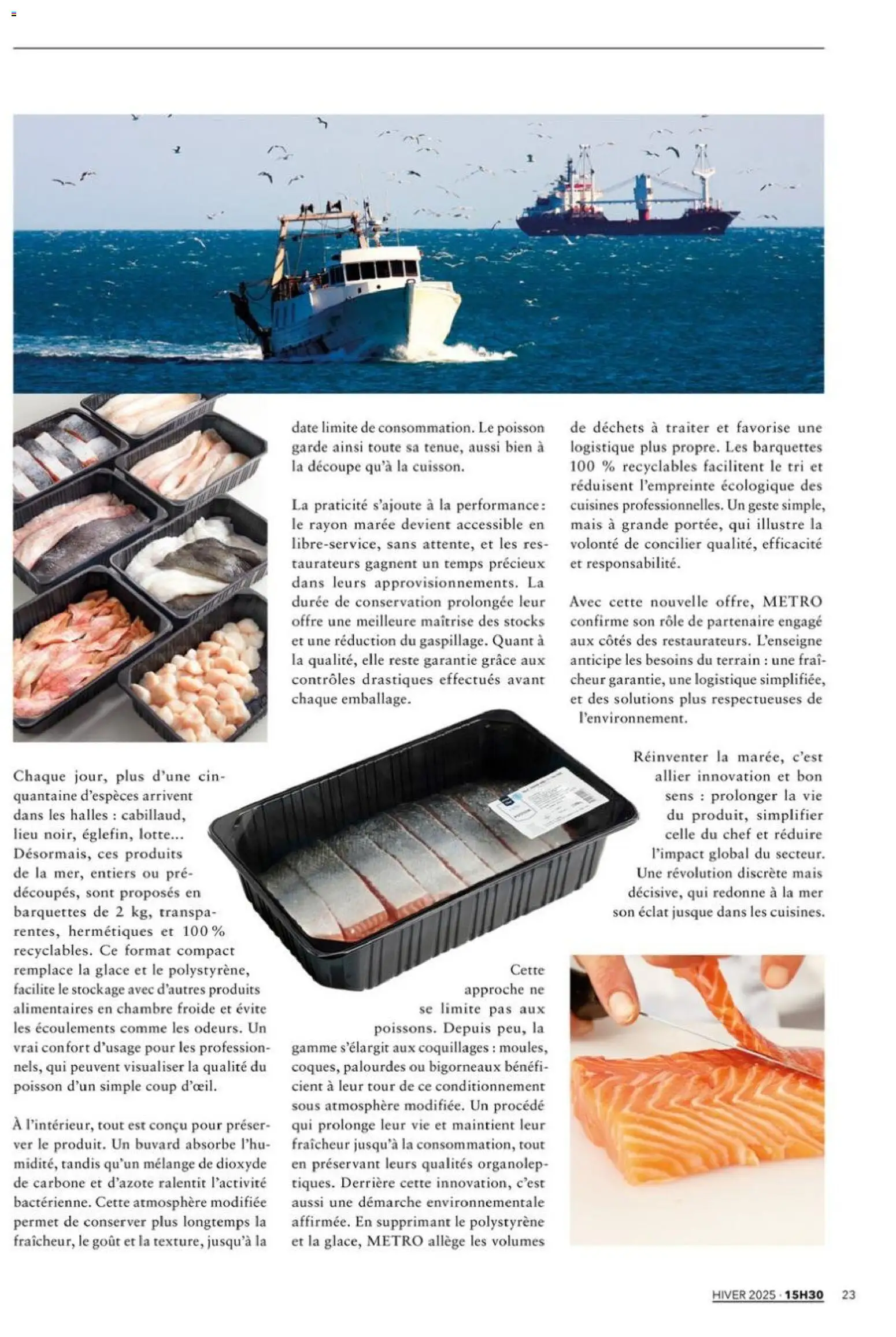 {H1} | Page: 23 | Produits: Mais, Poisson