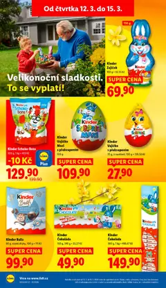 Náhled letáku Kinder Čokoláda, 150 g od 12.03.2026 | Strana: 24