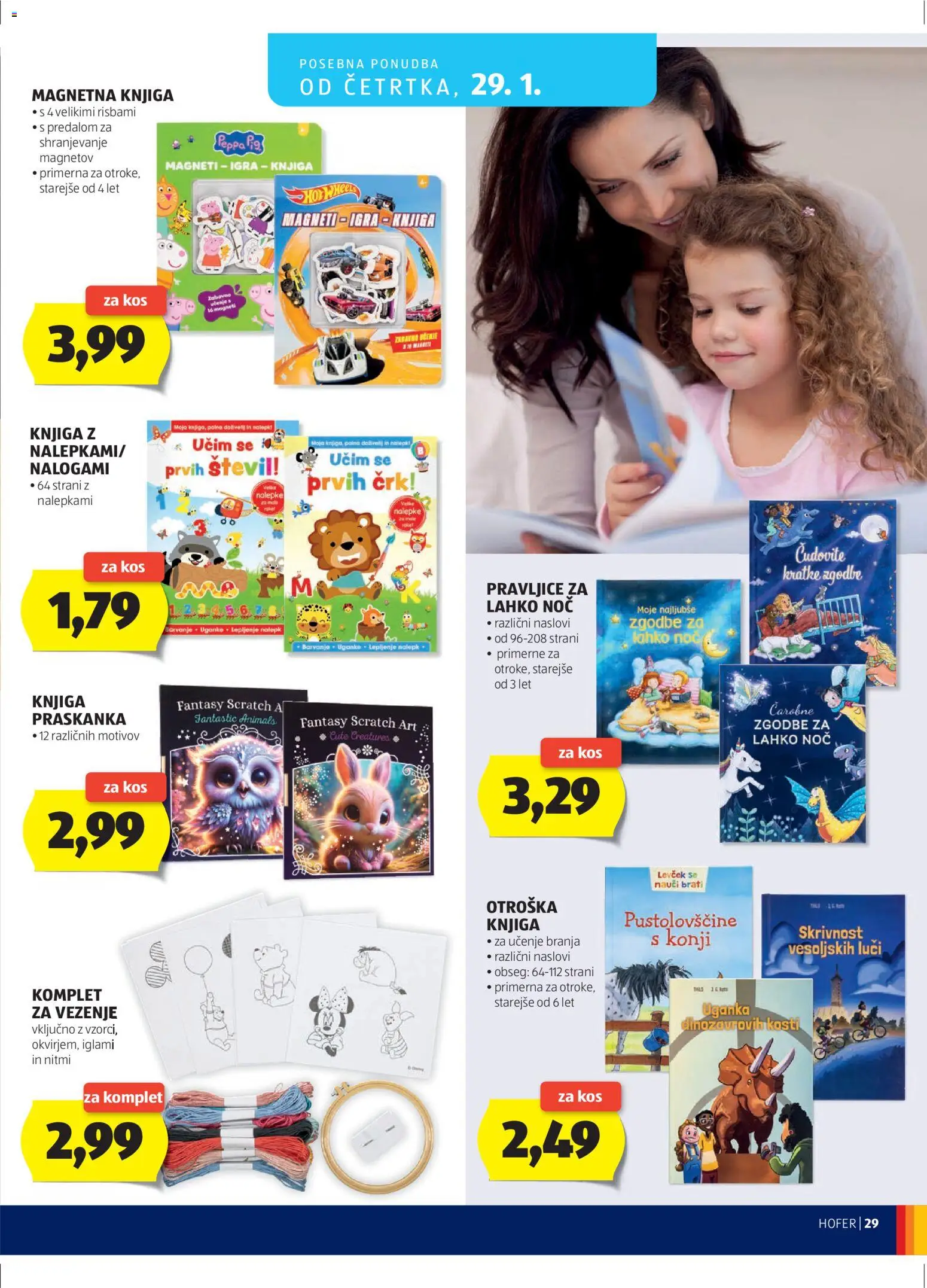 Novi Hofer katalog ponudbe – veljaven od 21.01.2026 | Stran: 29 | Izdelki: Igra, Kos, Knjiga