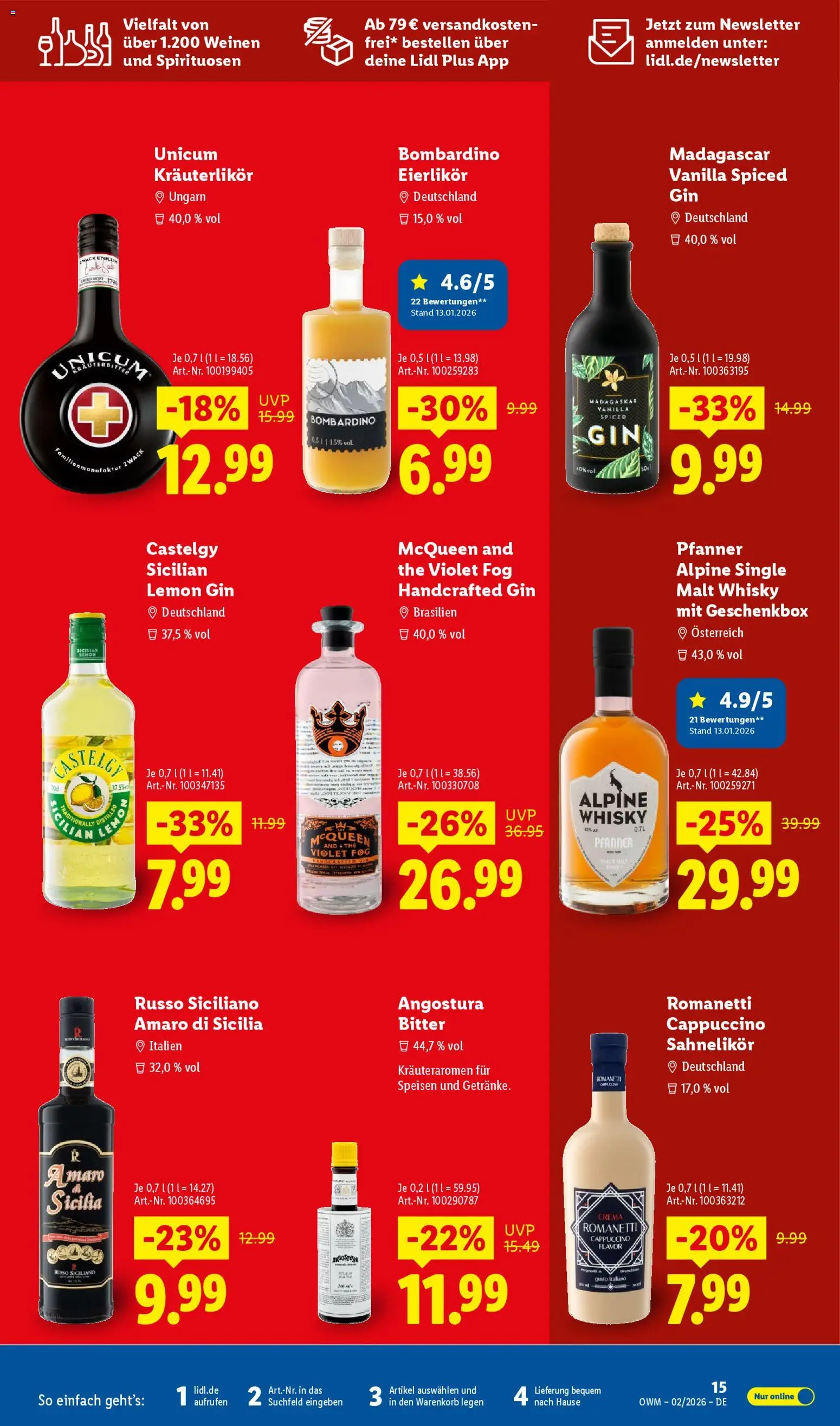 Lidl - Prospekt – gültig ab 01.02.2026 | Seite: 15