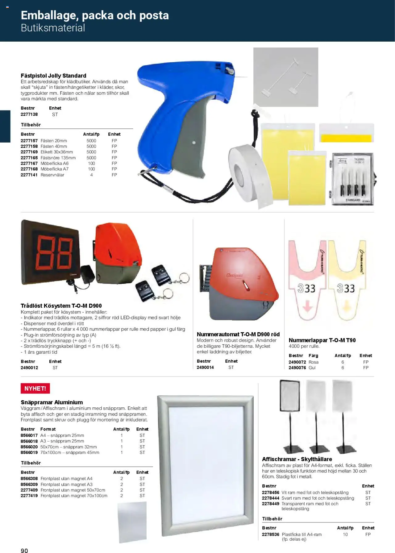 Office Depot reklamblad aktuell från 01.02.2025 | Sida: 92 | Produkter: Papper, Plastficka, Magnet