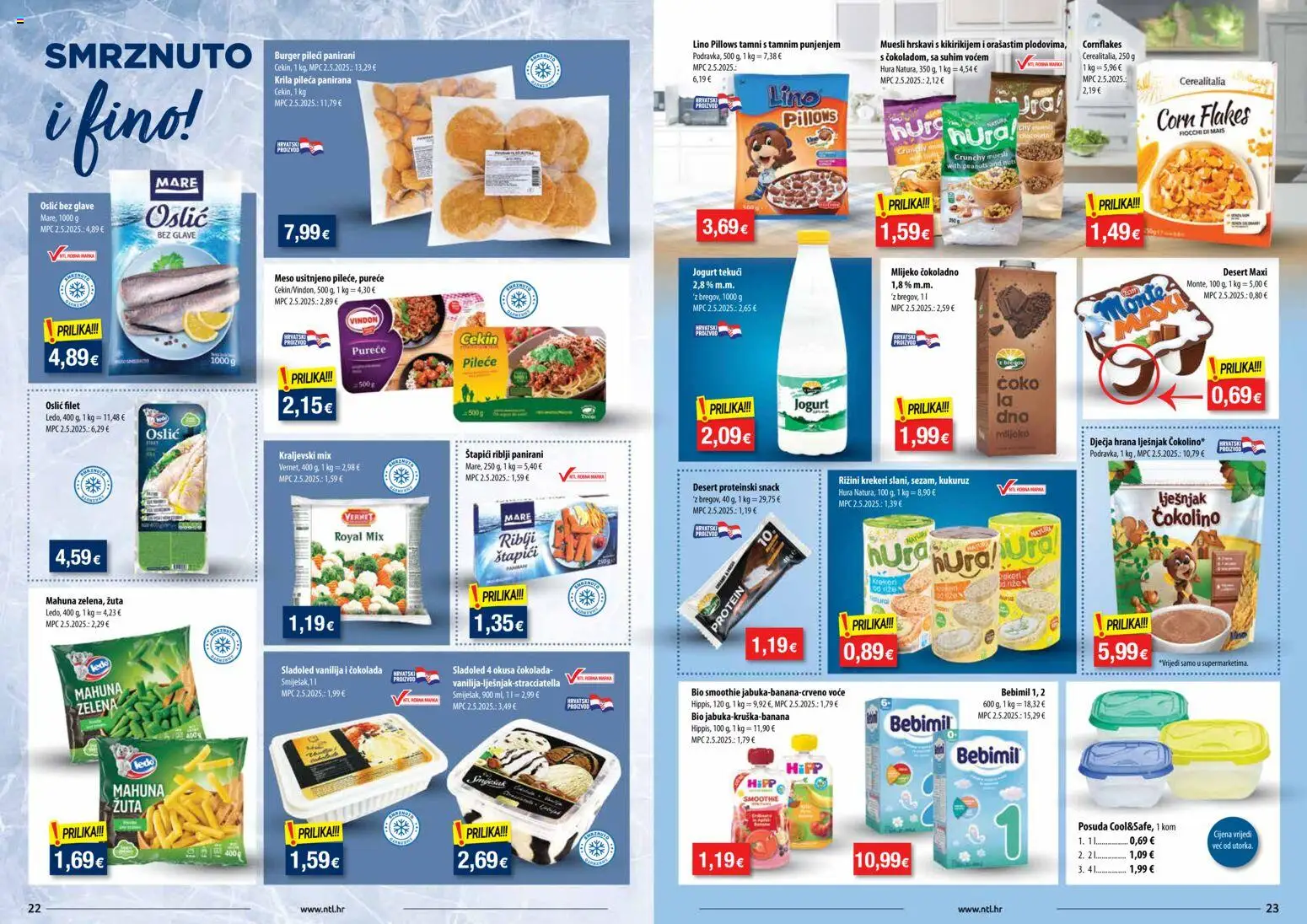 NTL katalog | vrijedi od 24.12.2025 | Stranica: 12 | Proizvodi: Lino Pillows, Lješnjak, Dječja hrana, Oslić