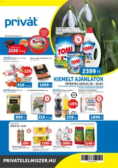 PRIVÁT Akciós újság - amely érvényes a következő dátumtól: 29.01.2026