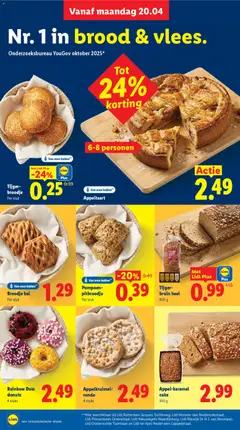 Broodje bal, Per stuk - Voorbeeld van een folder van Lidl, geldig van 20.04.2026 | Pagina: 12