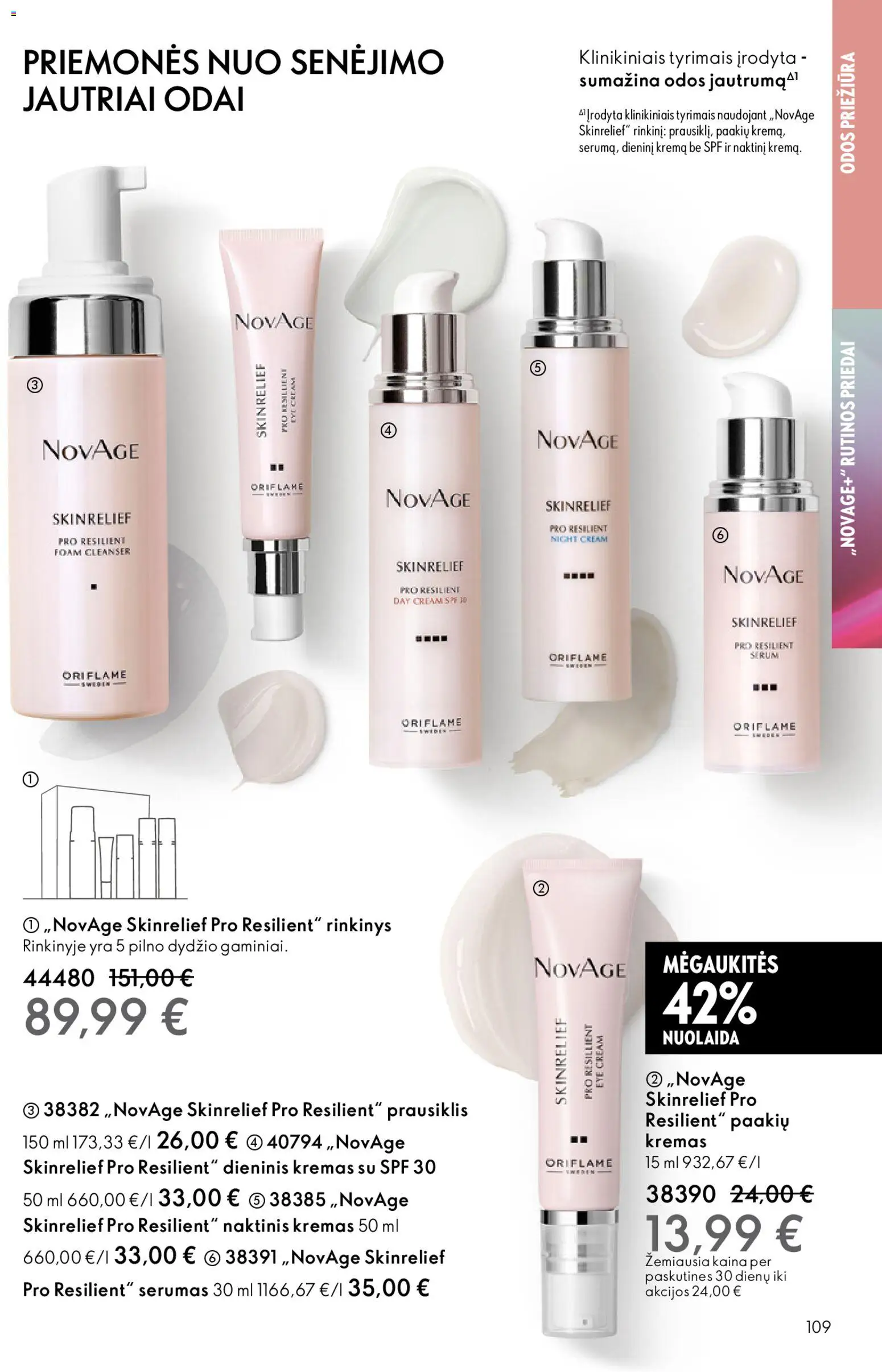 Oriflame akcijos nuo 19.11.2025 | Puslapis: 109 | Prekių: Kremas, Prausiklis