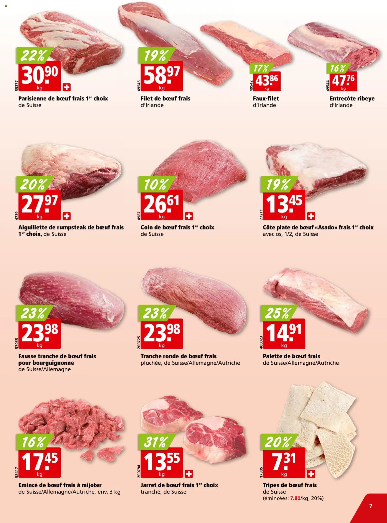 Aligro Aktionen Chavannes, Matran, Genève, Sion – gültig ab 02.02.2026 | Seite: 7