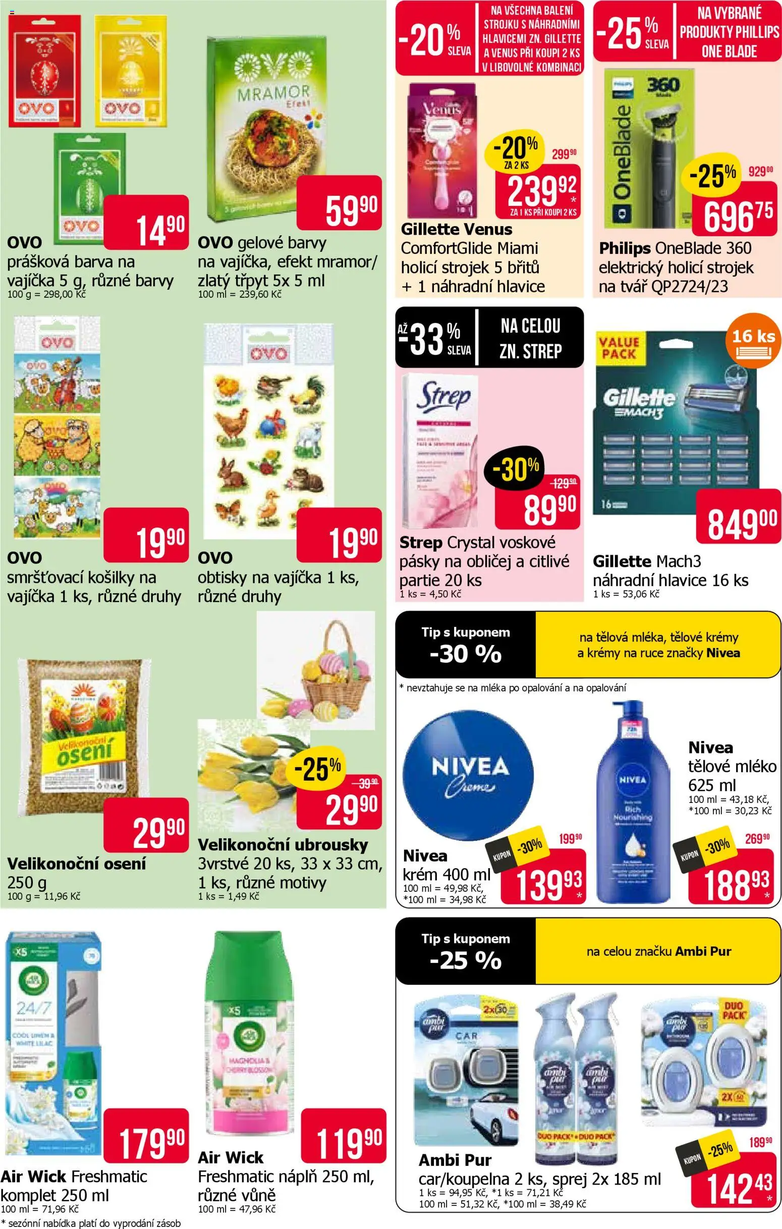 TETA Drogerie leták od 12.03.2026 | Strana: 10 | Produkty: Nivea, Mléko, Krém, Philips oneblade