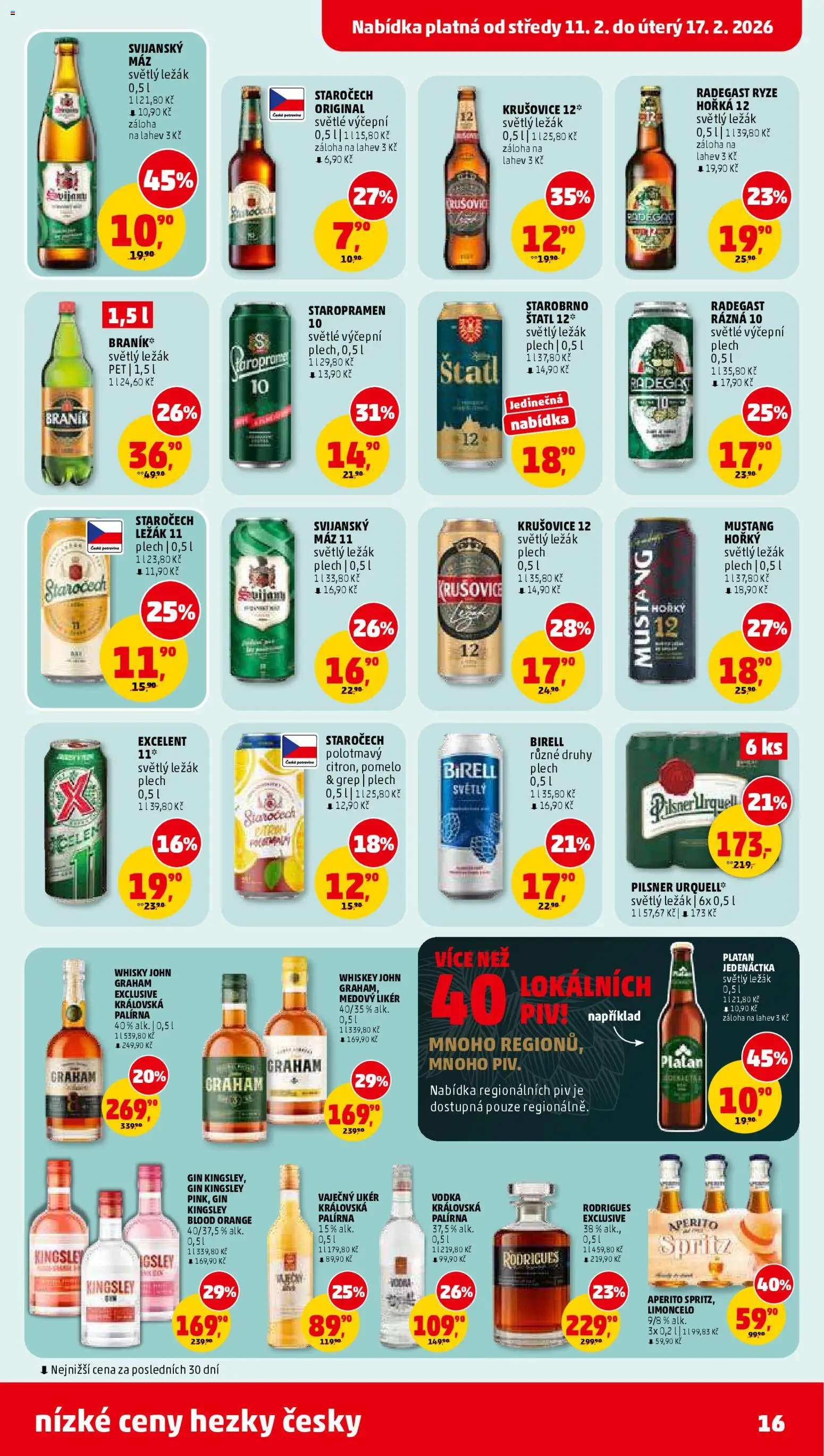 Penny Market leták - Čtvrtečník od 11.02.2026 | Strana: 16