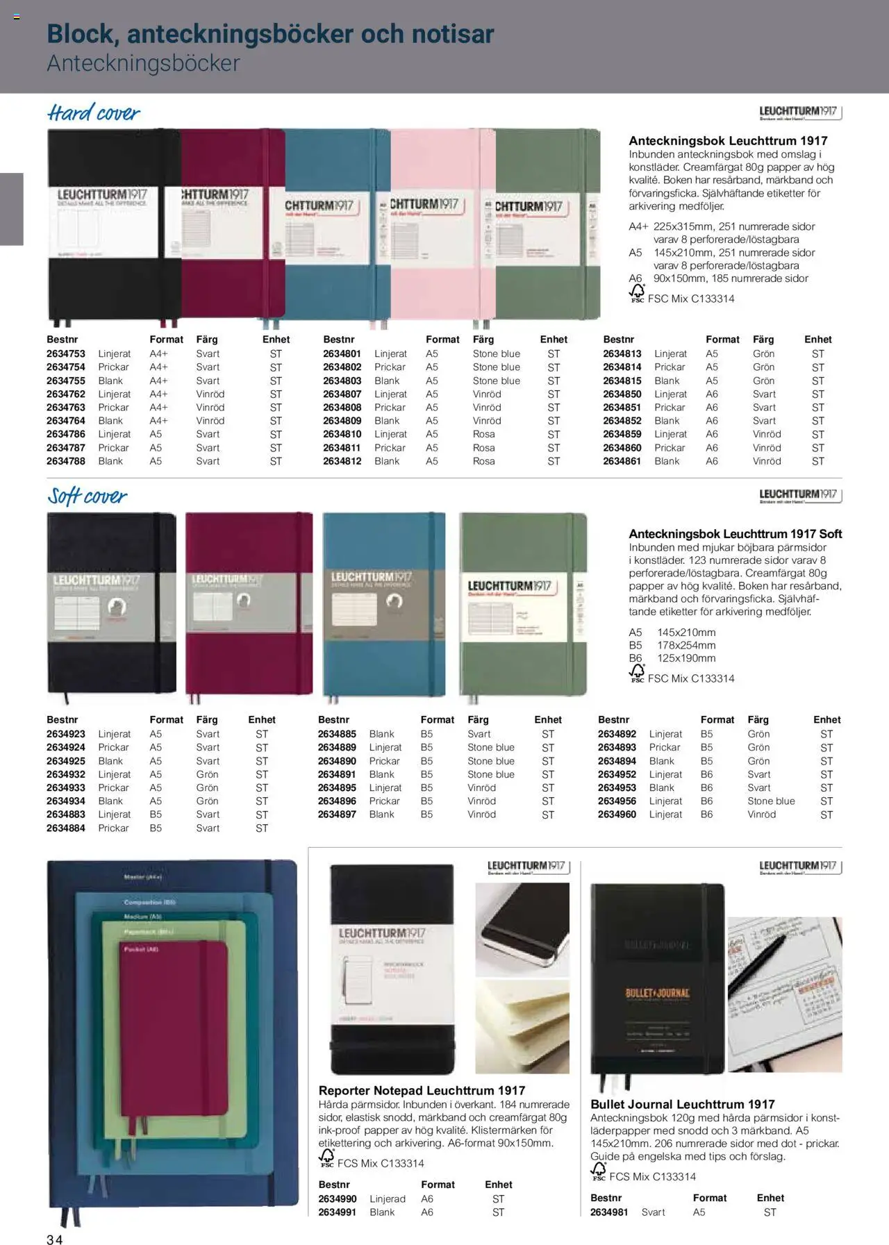 Office Depot reklamblad aktuell från 15.02.2024 | Sida: 36 | Produkter: Papper, Anteckningsbok