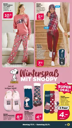 Netto Prospekt 	 ab 17.11.2025 gültig | Seite: 23 | Produkte: Schal