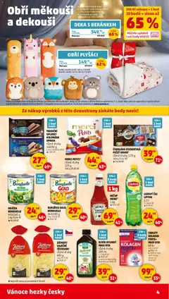 Náhled letáku Penny Market leták - Čtvrtečník od 04.12.2025 | Strana: 4 | Produkty: Deka s beránkem, Merci, Kolagen, Ledový čaj