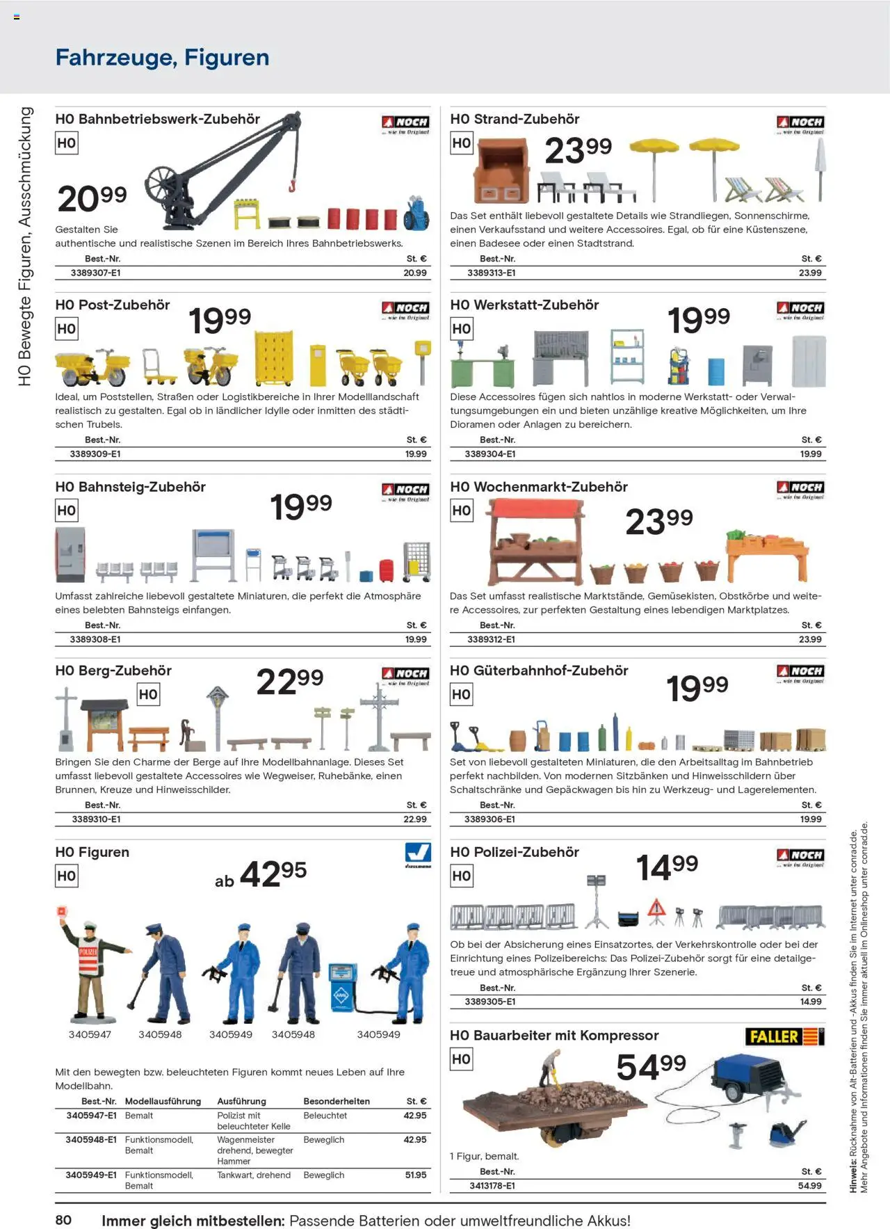 Conrad  Modellbahn Katalog – gültig ab 25.08.2025 | Seite: 82 | Produkte: Batterien