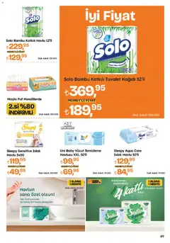 23.10.2025 tarihinden itibaren geçerli olan Migros kataloğu önizlemesi | Sayfa: 69