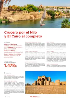 Vista previa Halcón Viajes Egipto válido desde el 01.07.2025 | Página: 16 | Productos: Navegación