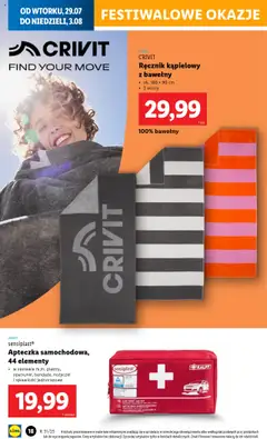 Lidl Festiwalowe okazje od 29.07.2025 | Strona: 18 | Produkty: Rękawiczki