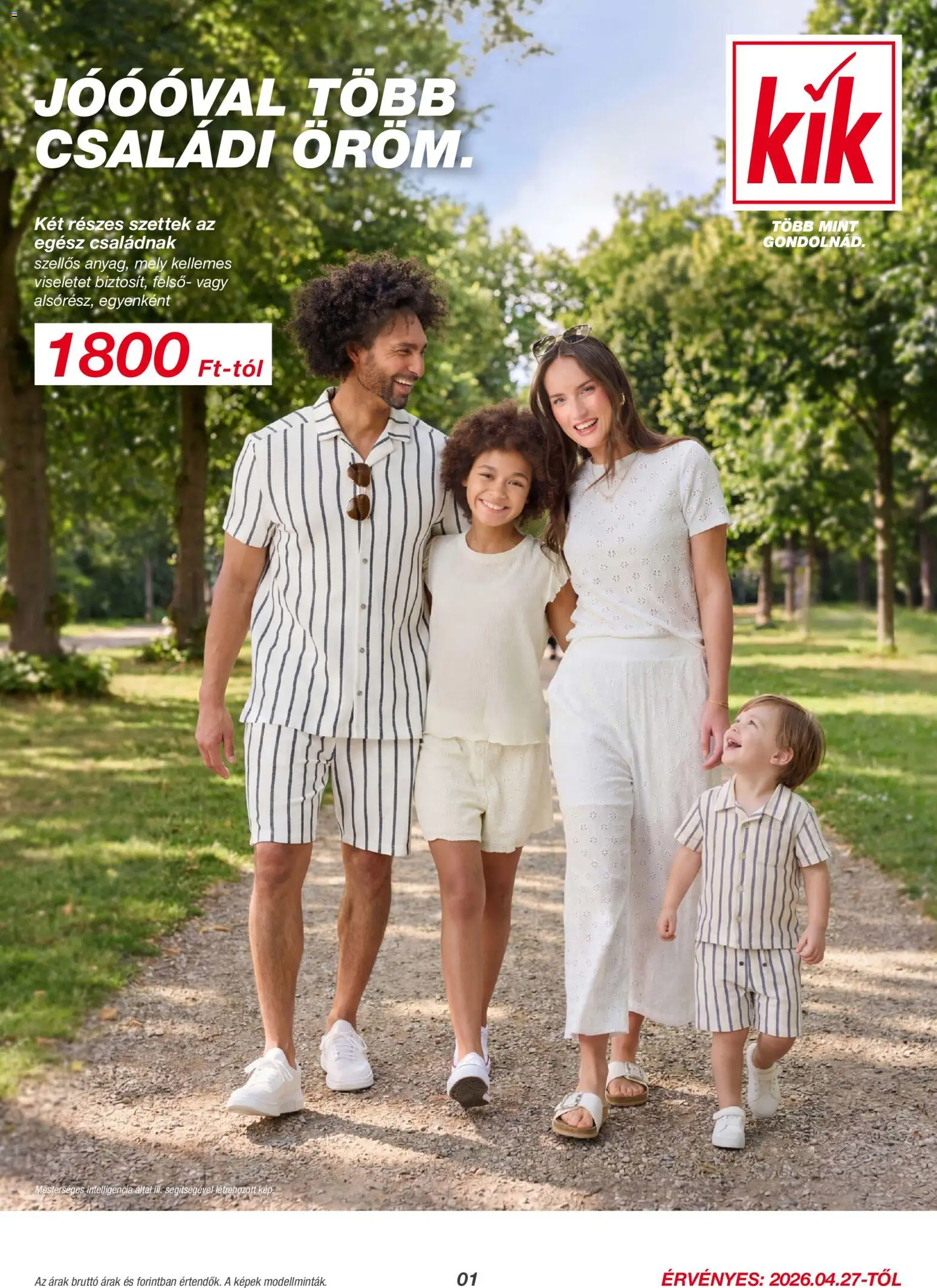 Kik akciós ujság - amely érvényes a következő dátumtól: 27.04.2026 | Oldal: 1