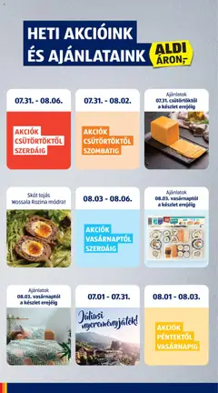 Aldi akciós ujság - amely érvényes a következő dátumtól: 31.07.2025 | Oldal: 2