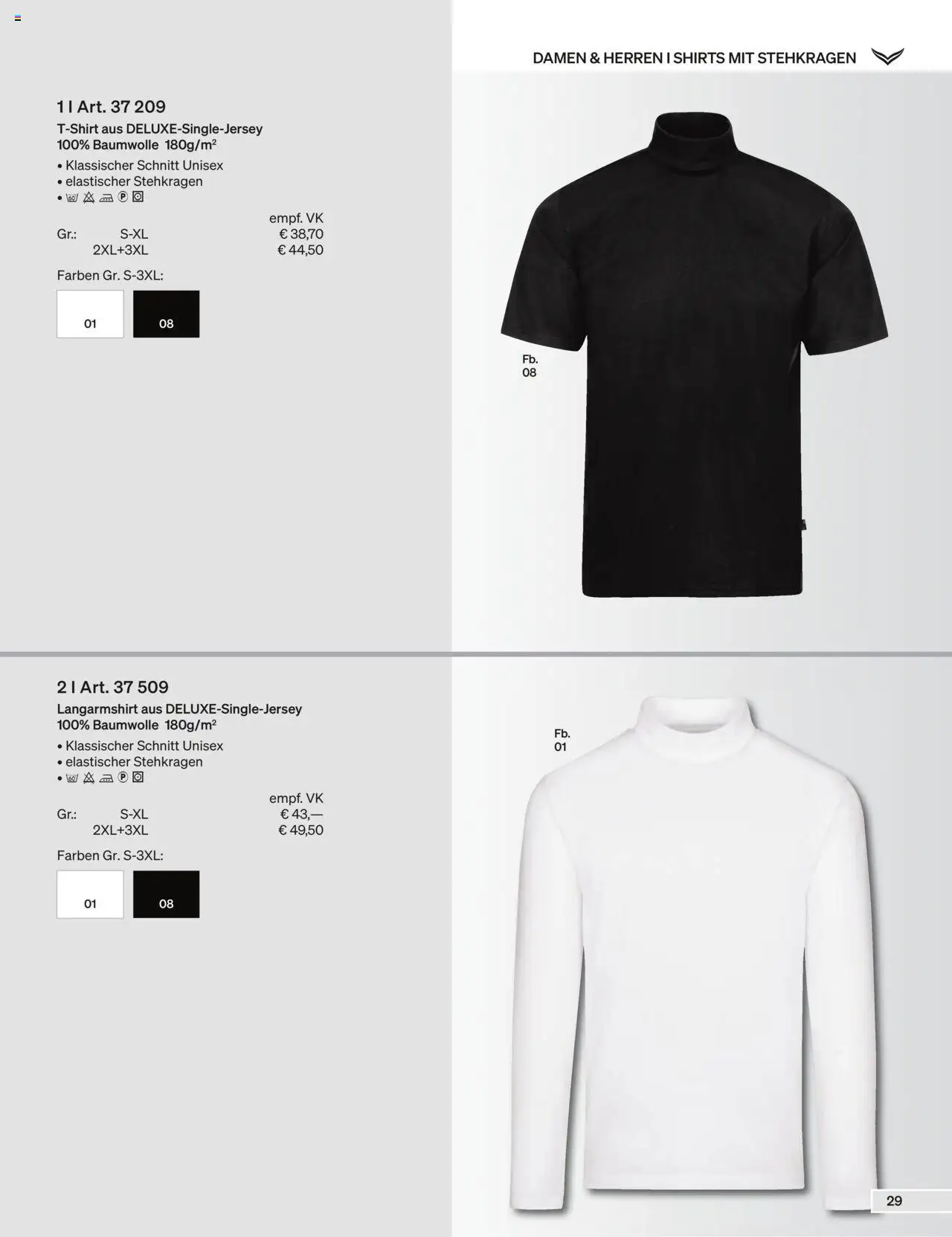 Trigema Prospekt 	 – gültig ab 01.09.2025 | Seite: 29 | Produkte: Shirt