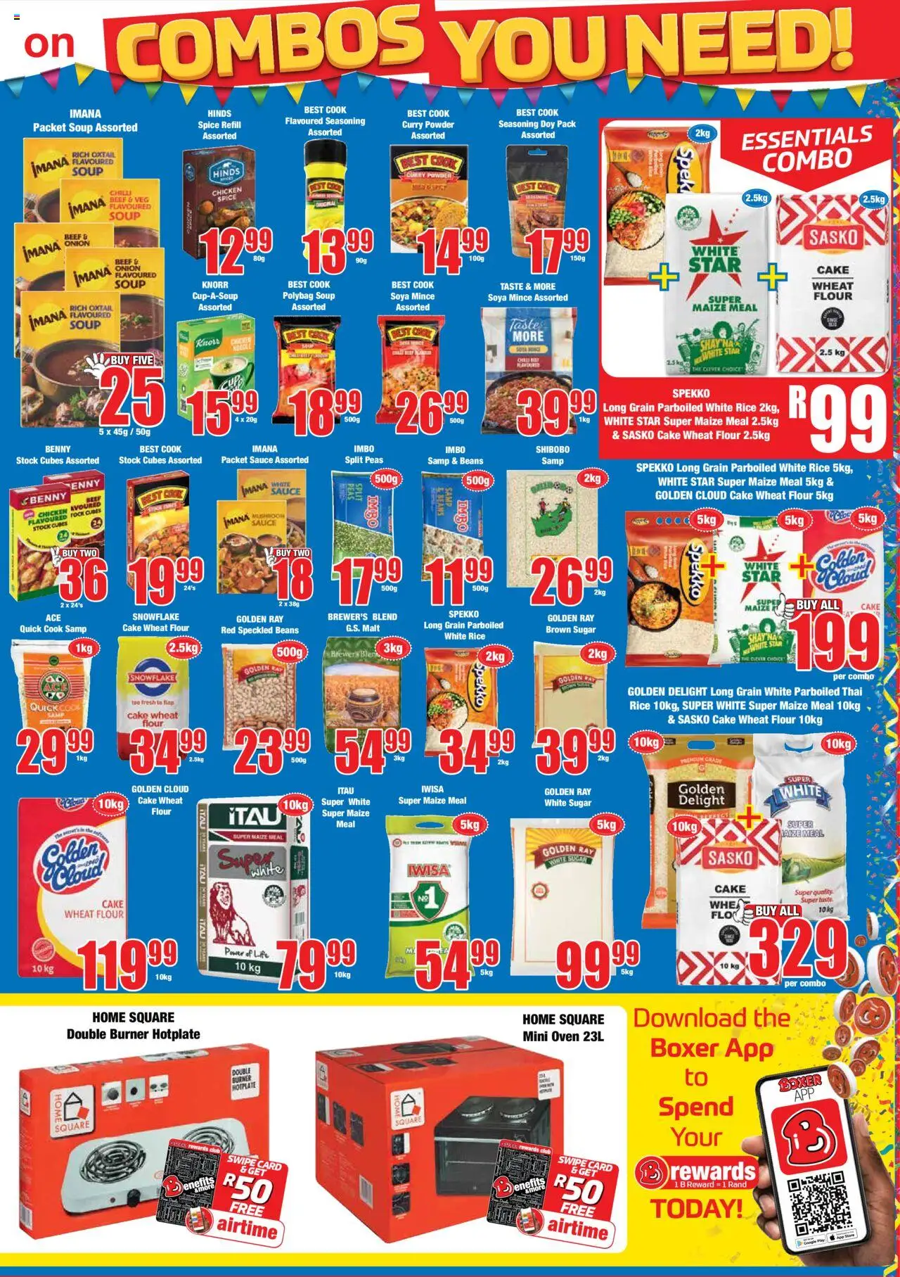 Boxer - Western Cape - Specials │ valid from 11.08.2025 | Page: 7 | Products: Flour, Beans, Maize meal, Stock