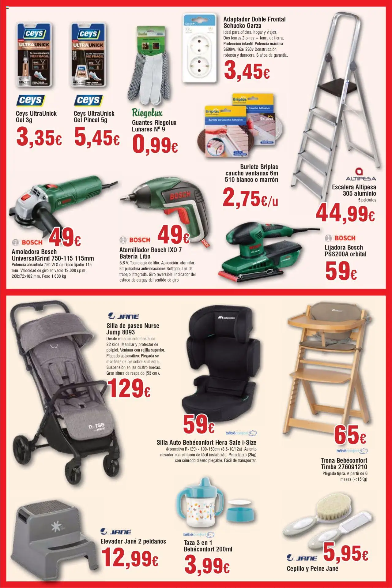 Froiz - Folleto Hiper │ válido desde el 25.09.2025 | Página: 11 | Productos: Cinturón, Adaptador, Peso, Batería
