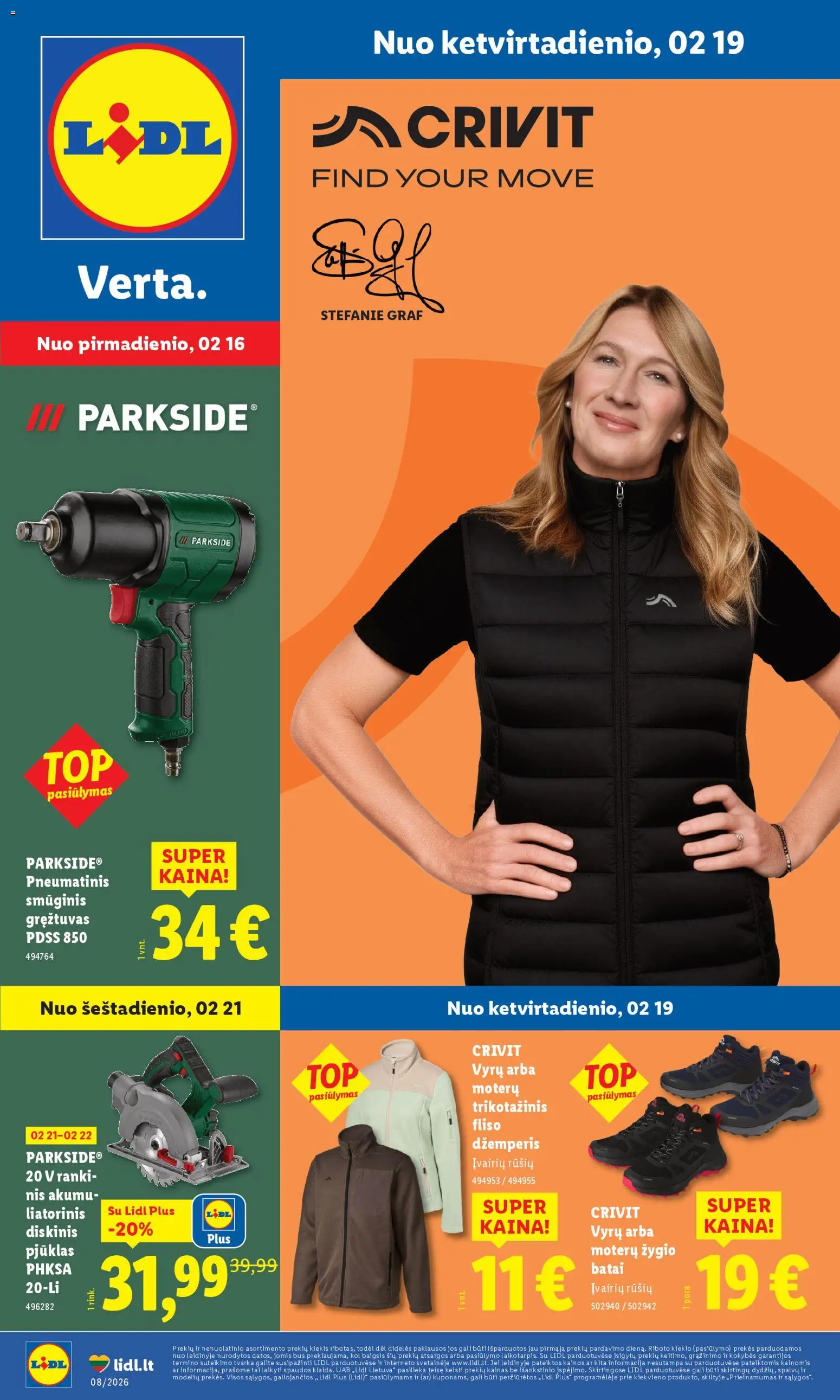 LIDL akcijos nuo 16.02.2026 | Puslapis: 1 | Prekių: Džemperis