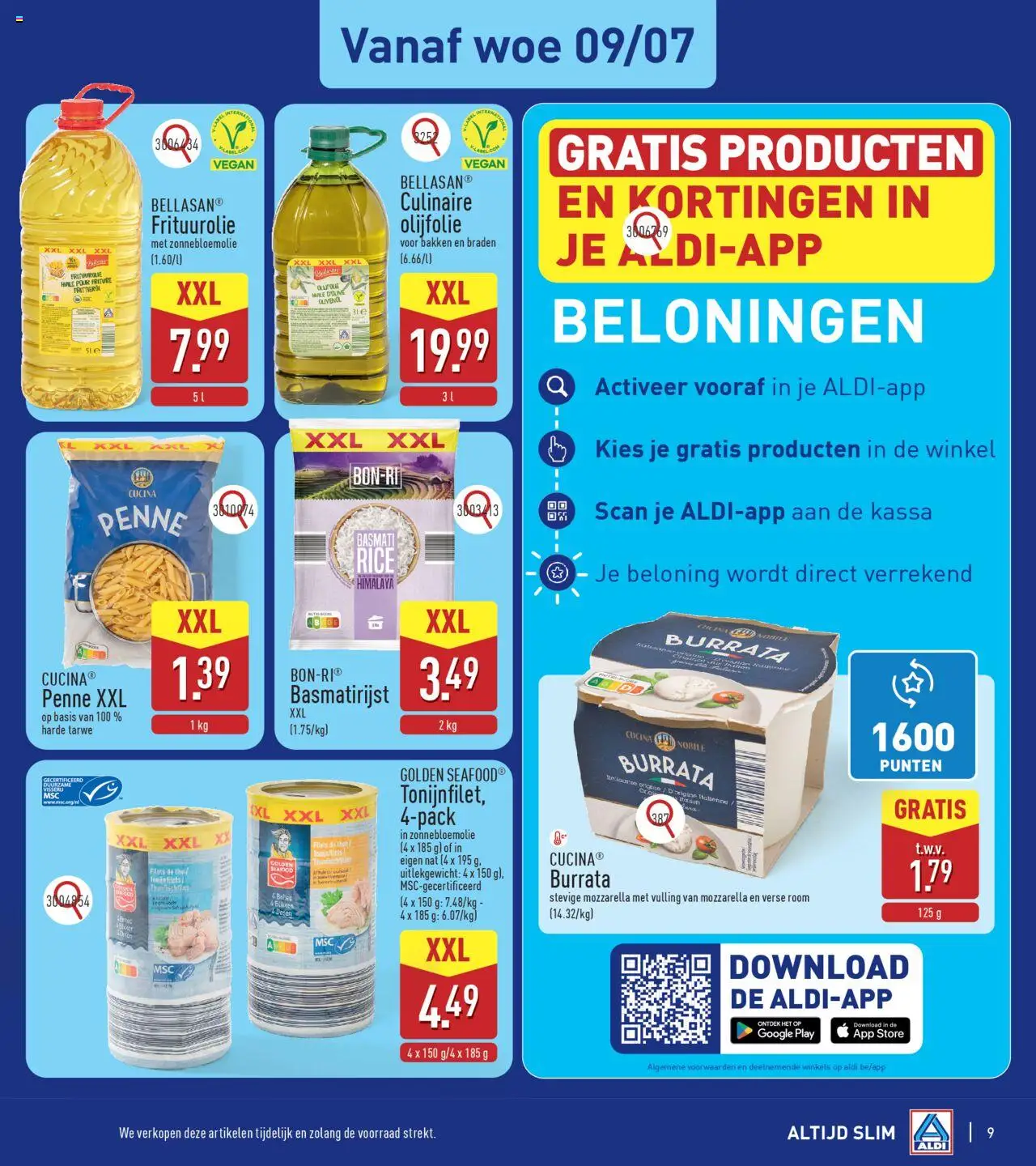  | Pagina: 9 | Producten: Olijfolie, Room, Tarwe, Mozzarella