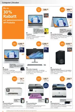 Fust Aktionen ab 23.02.2026 gültig | Seite: 32 | Produkte: Laptop, Pc, Drucker, Desktop PC