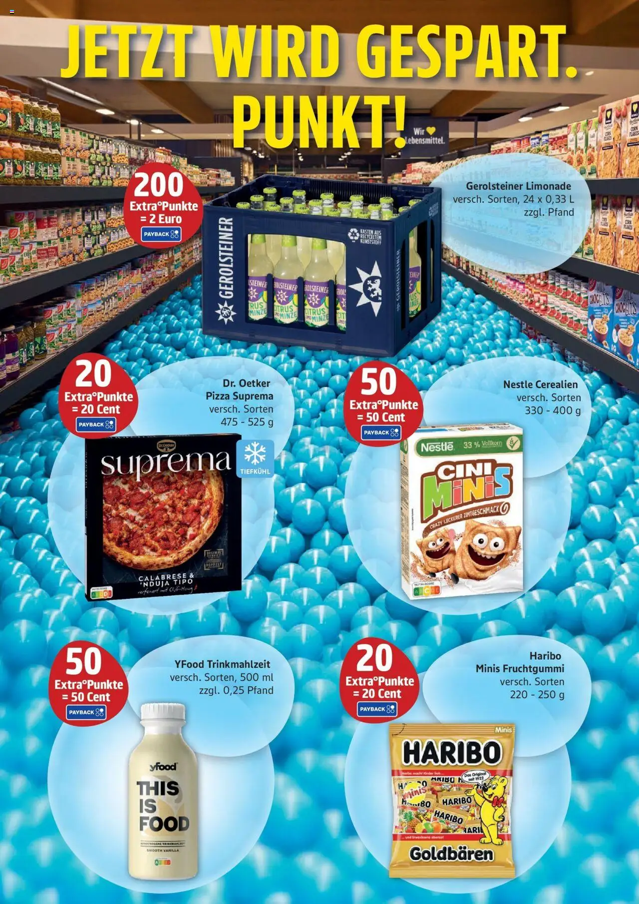Edeka prospekt Bad Schwartau	 - gültig ab dem 20.07.2025 | Seite: 21 | Produkte: Haribo, YFood, Pizza, Gerolsteiner