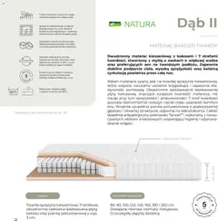 Pogląd oferty "Salony Agata Gazetka - Natura" - ważna od 27.01.2026 | Strona: 12 | Produkty: Plyty, Materac