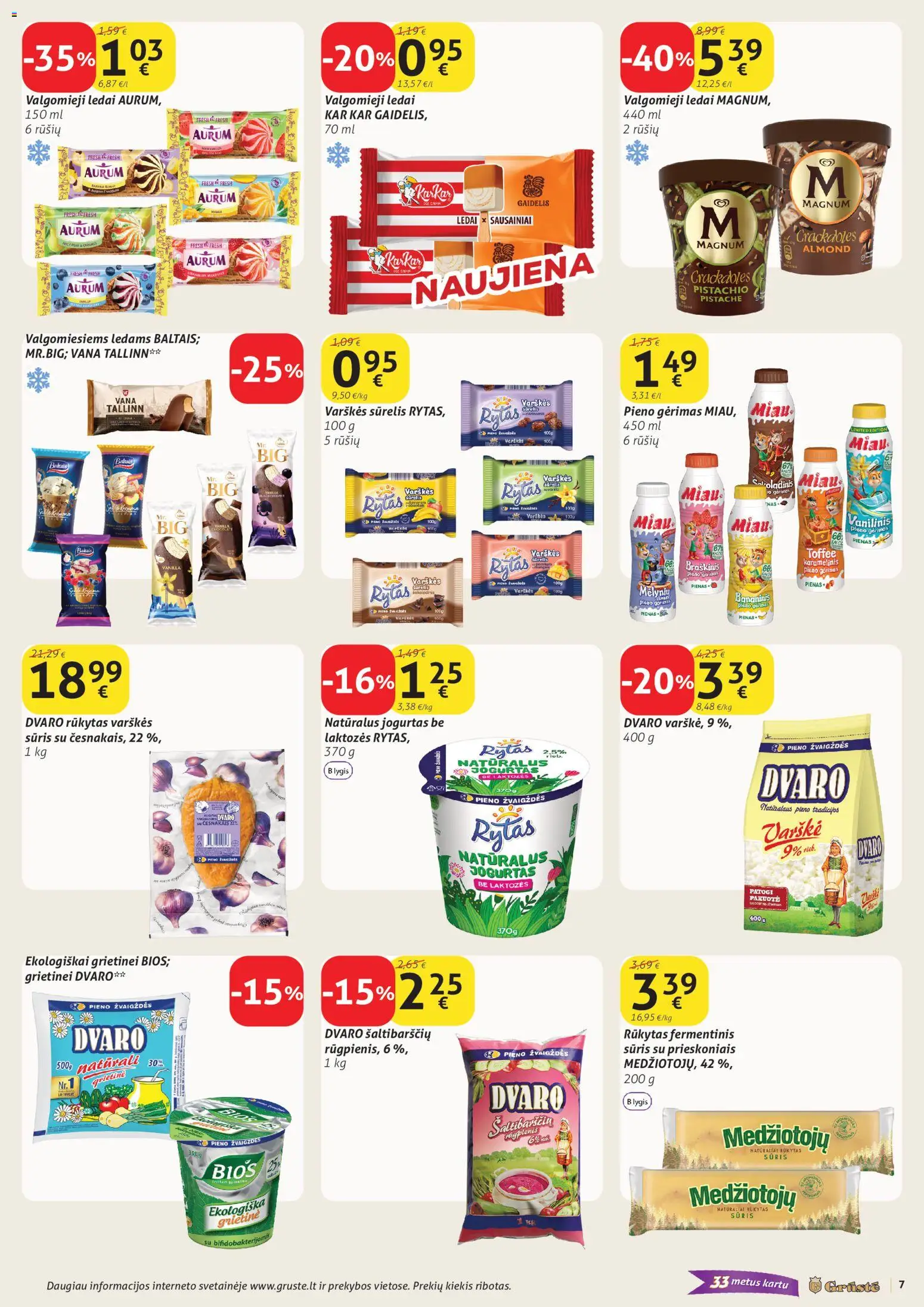 GRUSTE akcijos nuo 21.03.2026 | Puslapis: 7