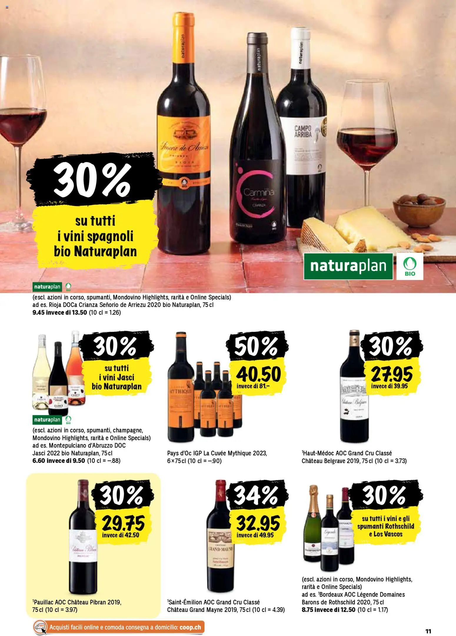 Coop - Una settimana di azioni – gültig ab 06.11.2025 | Seite: 11