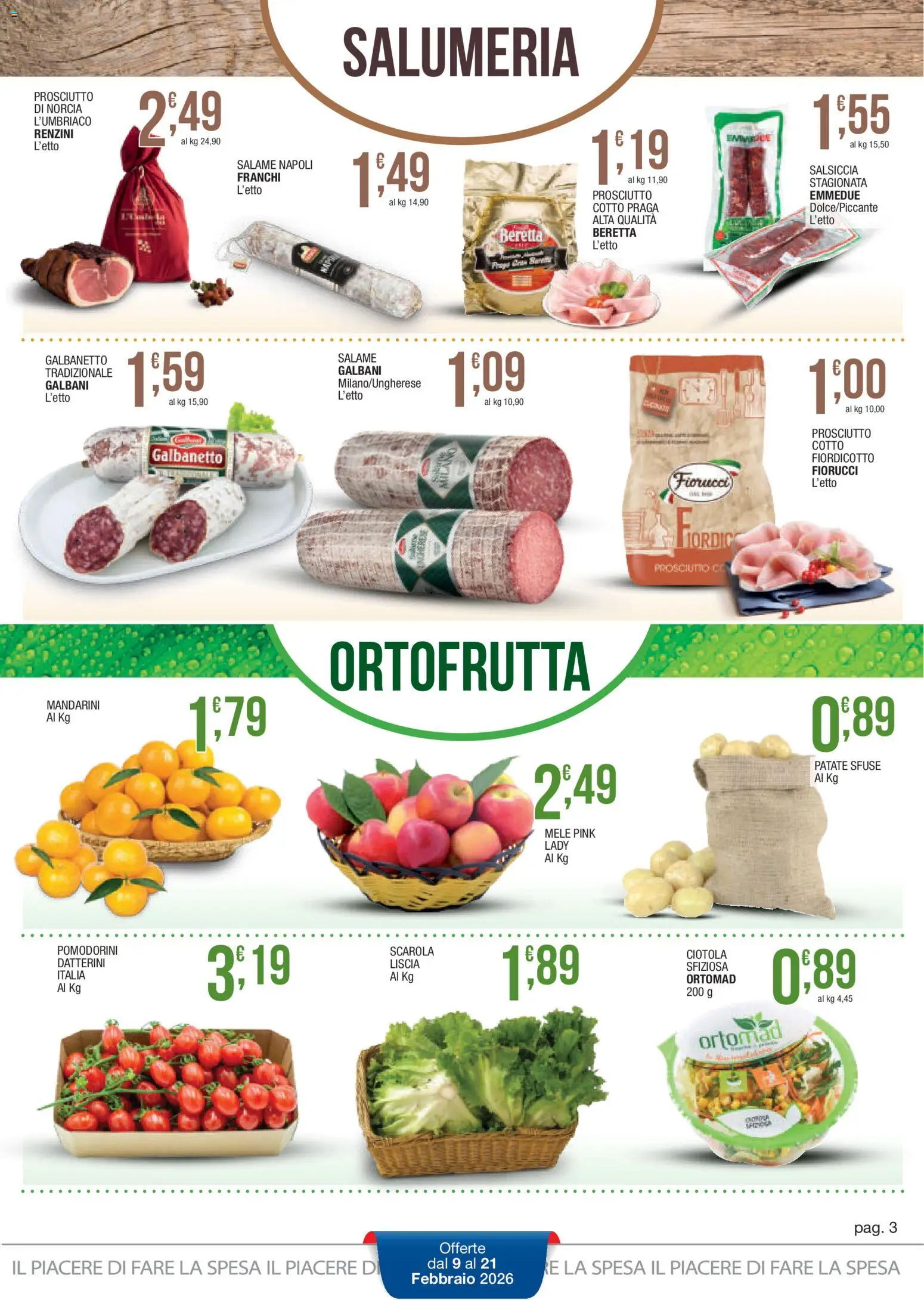 Volantino Sidis del 09.02.2026 | Pagina: 3