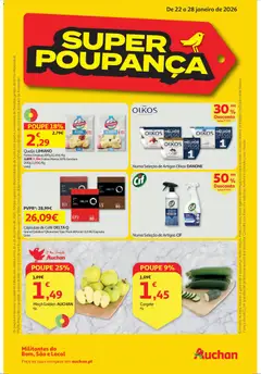 Pré-visualização Auchan folheto válido de 22.01.2026