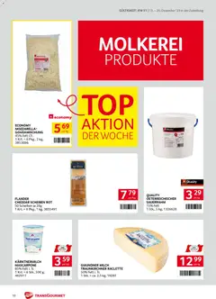 Transgourmet Zustellaktion ab 15.12.2025 gültig | Seite: 10 | Produkte: Milch, Sauerrahm