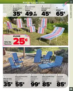 Vista previa Carrefour Jardin válido desde el 13.03.2026 | Página: 23 | Productos: Cama, Sillón, Silla, Sillón reclinable